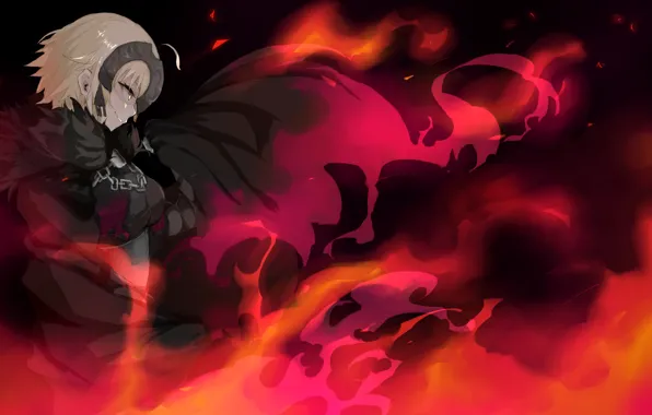 Аниме, арт, Fate/Grand Order, fate/grand order, Joan Alter