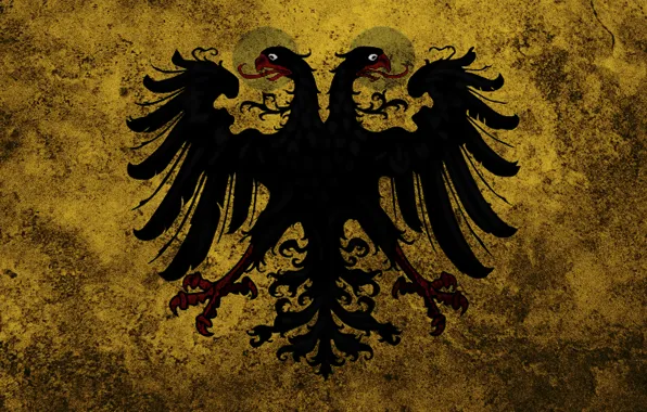 Картинка обои, флаг, орёл, Россия, герб, Российская Империя