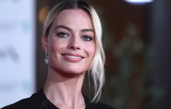 Взгляд, улыбка, макияж, актриса, блондинка, look, blonde, actress