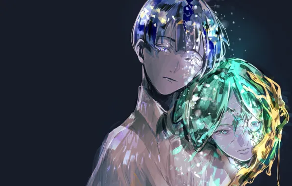 Двое, Самоцветы, Houseki no Kuni, Страна Самоцветов