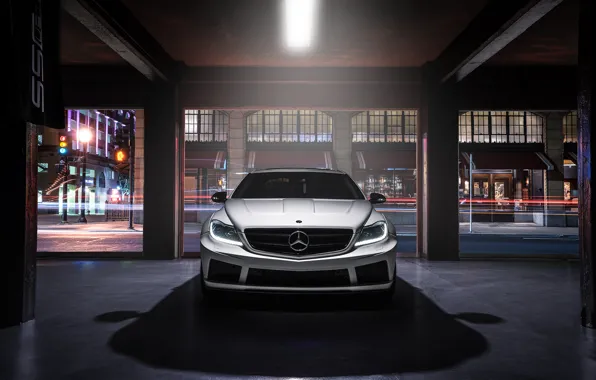 Картинка Mercedes-Benz, Body, Front, AMG, Wide, Ligth, CL63, Customs