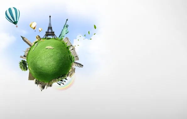 Картинка белый, фон, минимализм, 7чудес