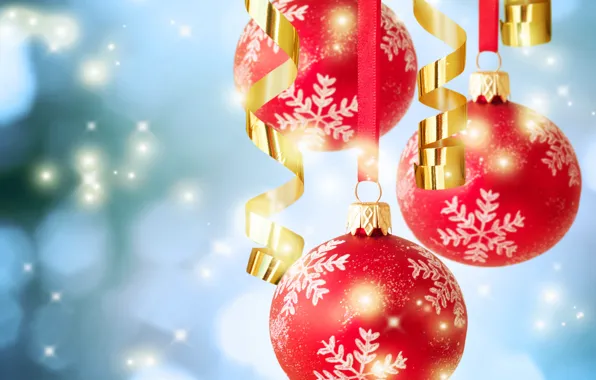 Картинка шарики, фото, Рождество, Новый год, праздники