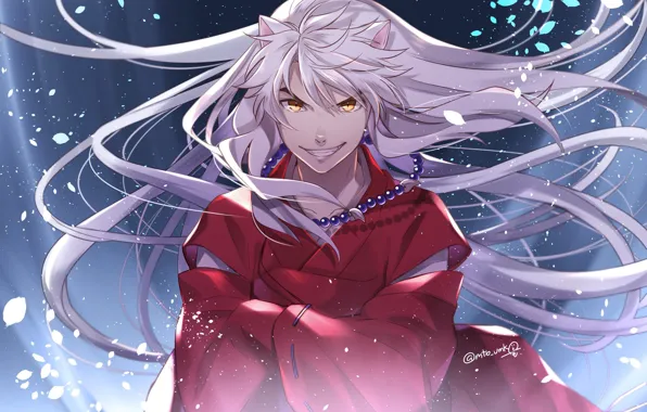 Парень, полудемон, Инуяша, InuYasha