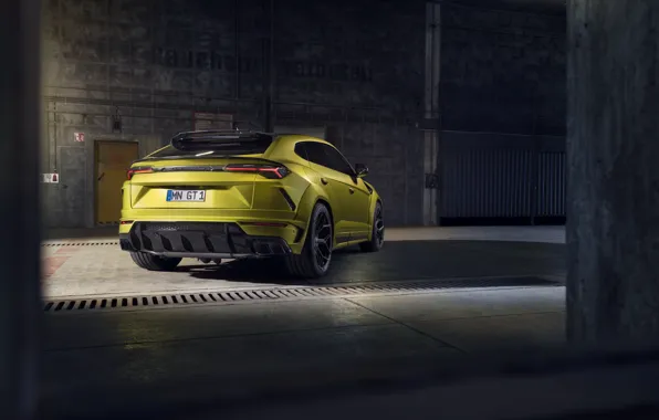 Lamborghini, вид сзади, кроссовер, Urus, Novitec, 2019