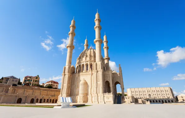 Square, park, mosque, place, temple, marble, religion, respect