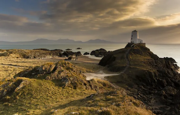 Море, пейзаж, берег