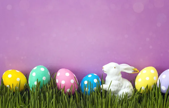 Картинка трава, весна, Пасха, pink, spring, Easter, eggs, decoration
