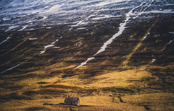 Горы, природа, дома