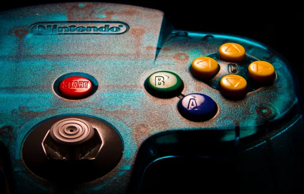 Retro, controller, joystick, tecnology, nintendo 64