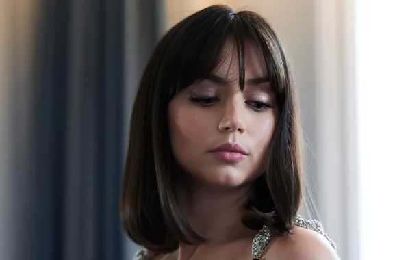 Портрет, актриса, брюнетка, красотка, боке, Ana de Armas, Ана де Армас