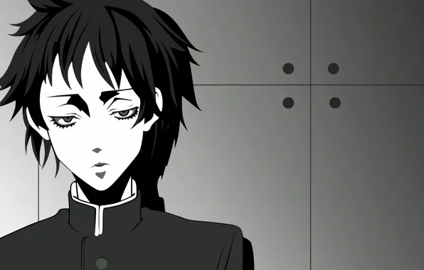 Взгляд, парень, Sayonara Zetsubo Sensei