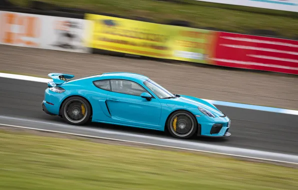 Porsche, Скорость, Профиль, Cayman, Трасса, GT4, 2019, Porsche 718 (982) Cayman GT4