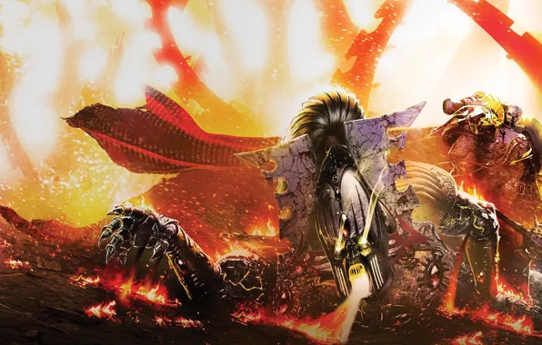 Horus Heresy, Warhammer 40000, Word Bearers, Aaron Dembski-Bowden, Aurelian, Lorgar, Primarch, Avatar of Khaine