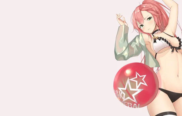 Kawaii, red, girl, hot, sexy, boobs, sexy girl, pink
