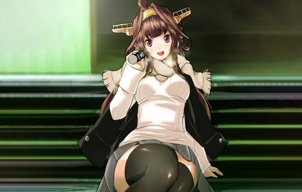 Girl, sexy, long hair, brown hair, anime, beautiful, pretty, attractive