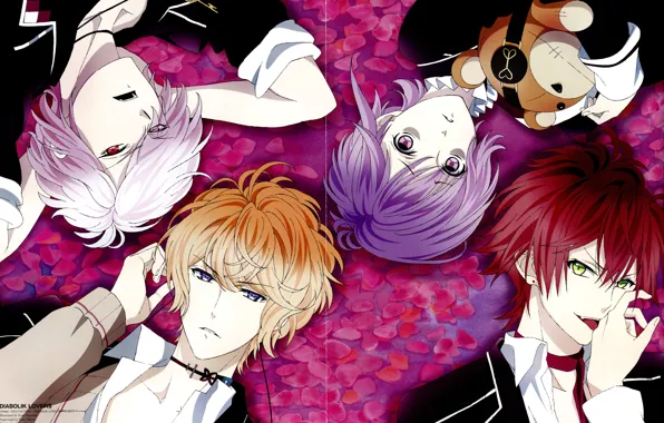 Вампир, братья, Diabolik Lovers, Sakamaki