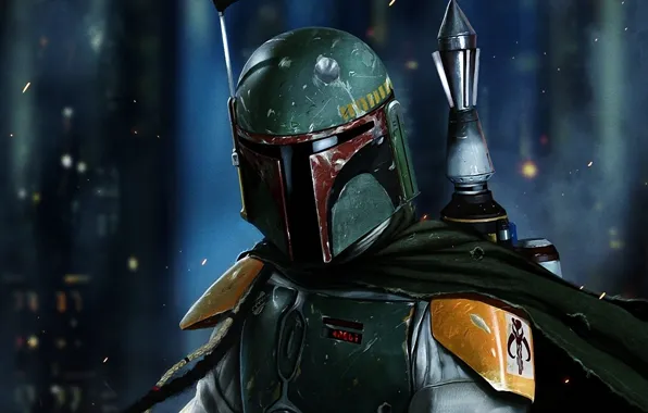 star wars Art boba fett bounty hunter Mandalorian 2560x1920
