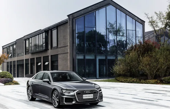 Авто, Audi, улица, особняк, quattro, TFSI, A6L