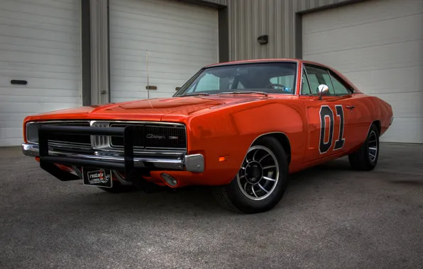 Картинка 1969, Dodge, Charger, General, Lee
