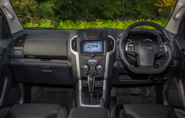 Интерьер, пикап, Isuzu, D-Max, 2019, UK version, XTR