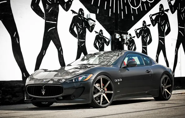 Картинка Maserati, Turismo, wheels, Gran, lowered, Customized, on 22, Niche