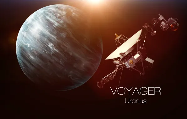 Картинка satellite, Uranus, Voyager