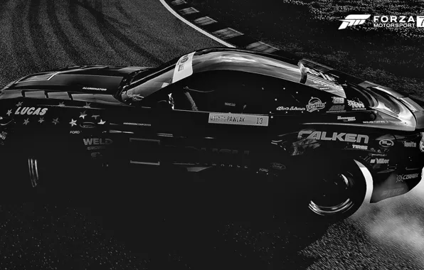 HDR, Game, FM7, UHD, Forza Motorsport 7, Black & White, Xbox One X, Photography by …