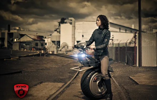 One wheeled, electric scooter, Ryno