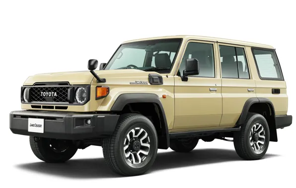 Внедорожник, белый фон, Toyota, Тойота, Крузак, Land Cruiser, 2023, off-road vehicle