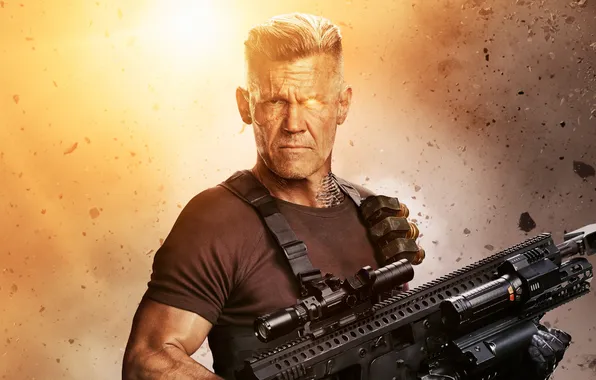 Постер, комикс, MARVEL, Josh Brolin, Джош Бролин, Cable, Дэдпул 2, Deadpool 2