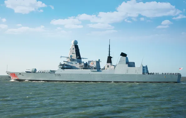 Эсминец, HMS Dragon, Королевский Флот Великобритании, D 35