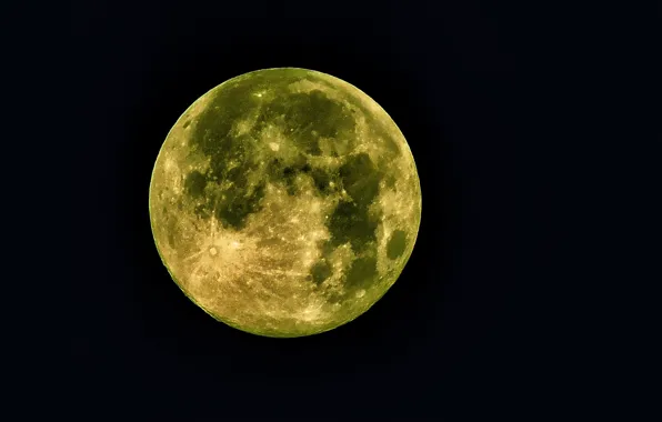 Небо, луна, чернота