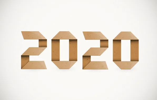 Бумага, Новый год, New Year, 2020
