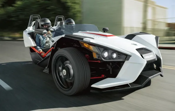 Beautiful, comfort, hi-tech, Polaris, Slingshot, tecnology, sporty, tricycle