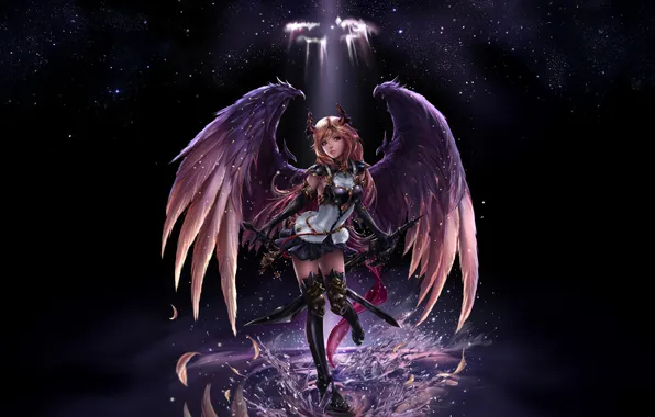 Картинка dark, angel, olivia