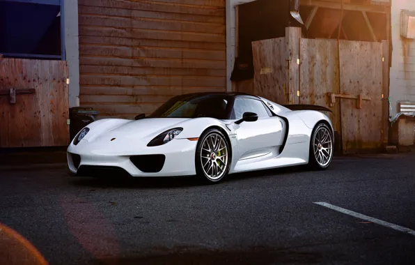 Картинка porsche, 918, hybrid, spyder