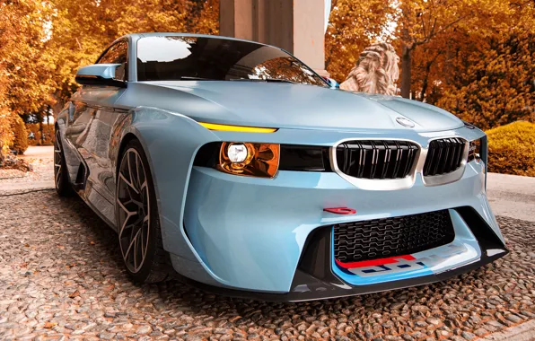 Concept, Авто, Осень, BMW, Машина, turbo, Фары, 2002