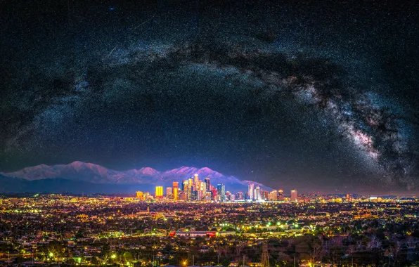 Картинка USA, Los Angeles, California, Milky Way, Dr. Elliot McGucken