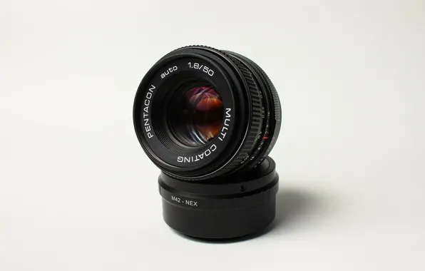 Glass, lens, Pentacon