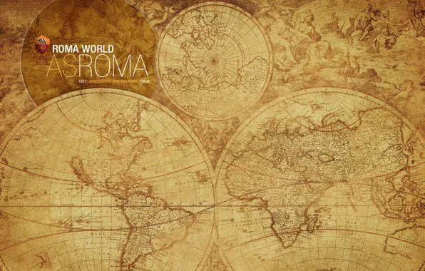 World, wallpaper, Italy, football, AS Roma