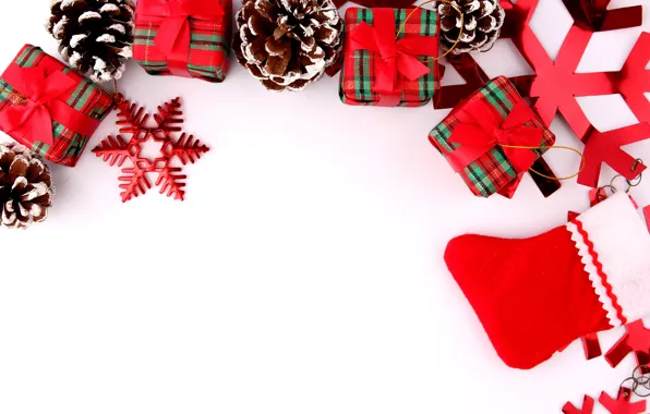 Новый Год, Рождество, подарки, Christmas, New Year, gift, decoration, Happy