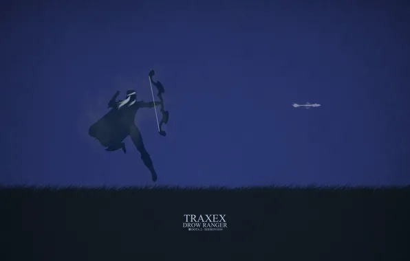 Valve, Traxex, Dota, Дота, Дровка, Тракса, Drow Ranger, Дота2