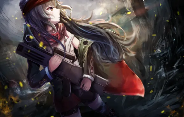 Девушка, чемодан, Girls Frontline, Девушки фронта