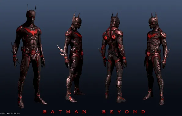 Картинка Batman, Suit, Beyond