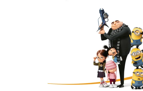 Animated film, Despicable Me, bald, Gru, minion, minions, animated movie, Despicable Me 3
