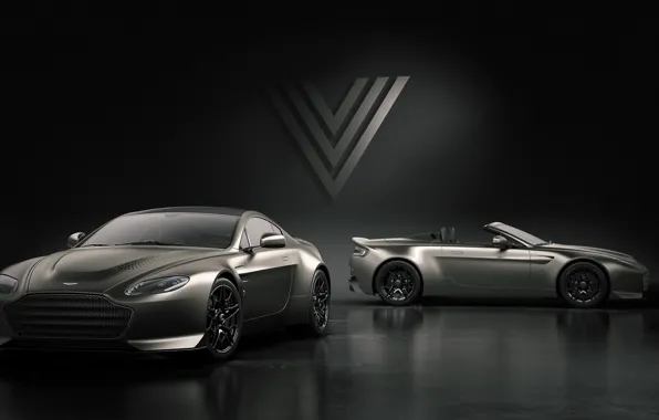 Aston Martin, Roadster, Vantage, пара, V12, 2018, V600