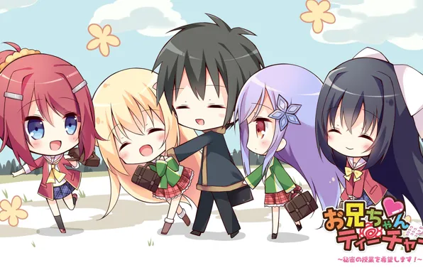 Kawaii, girl, love, anime, chibi, manga, deredere, bishojo