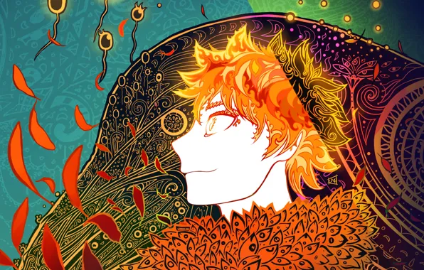 Узоры, аниме, парень, волейбол, haikyuu!!, волейбол!!, Haikyuu