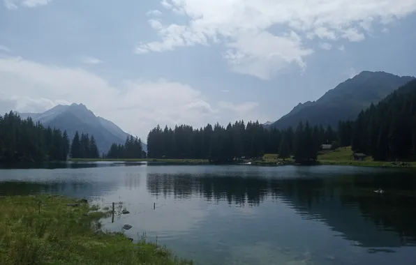 Швейцария, Альпы, кантон Ури, озеро Арни